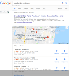 what is Google business listing