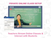 C Live helps in live streaming online classes on various digital platforms for education industries